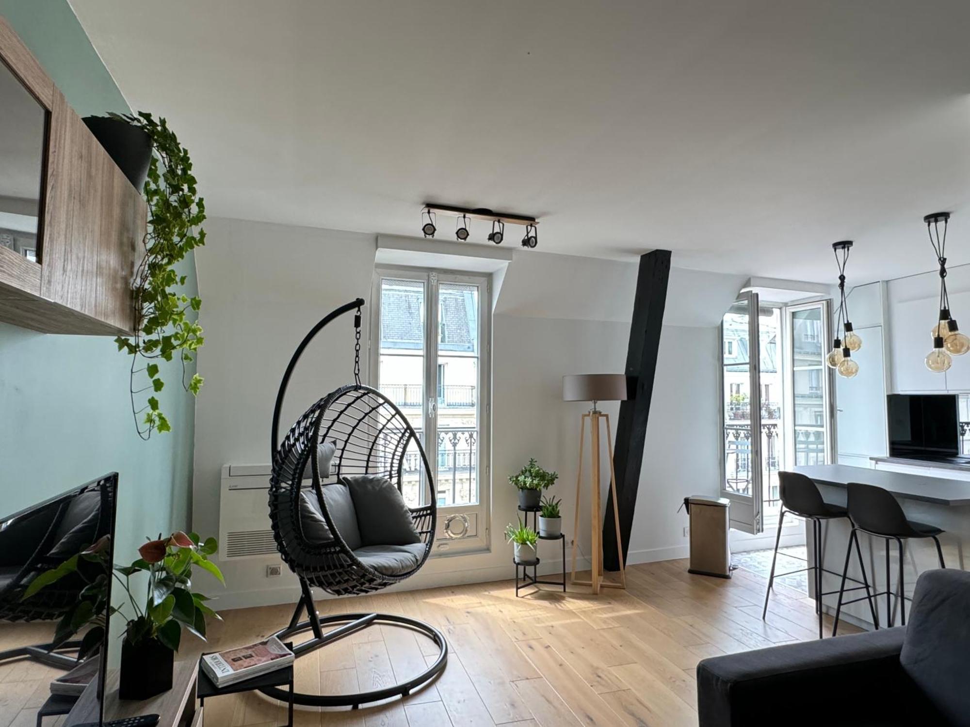 Paris Central 1 Bedroom Apartment With Ac Bagian luar foto