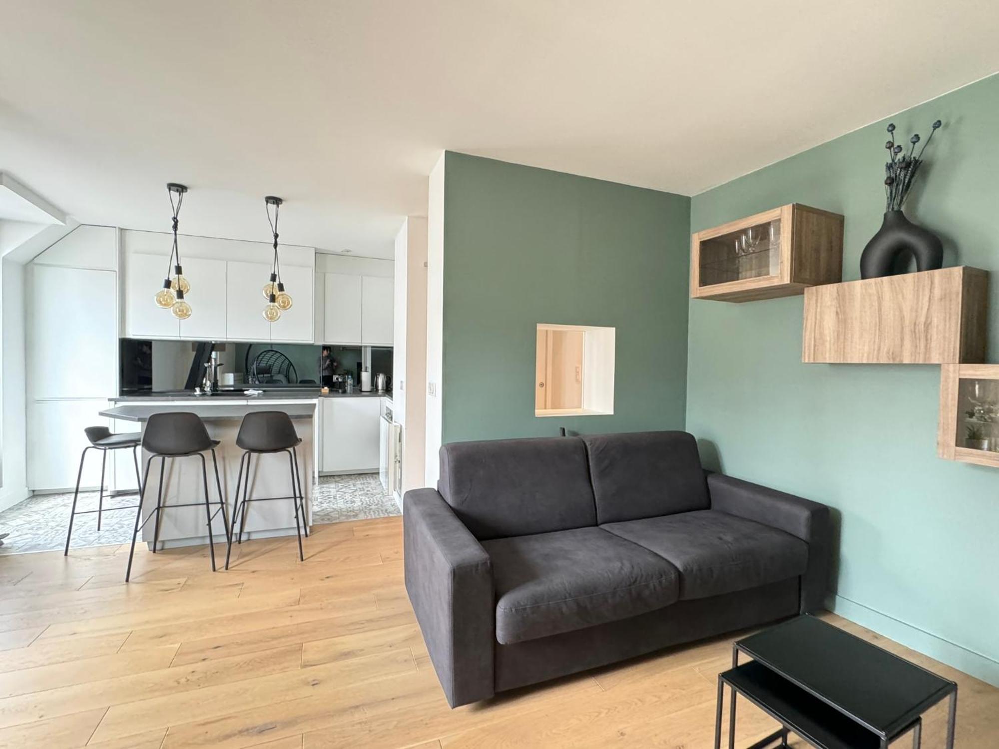 Paris Central 1 Bedroom Apartment With Ac Bagian luar foto